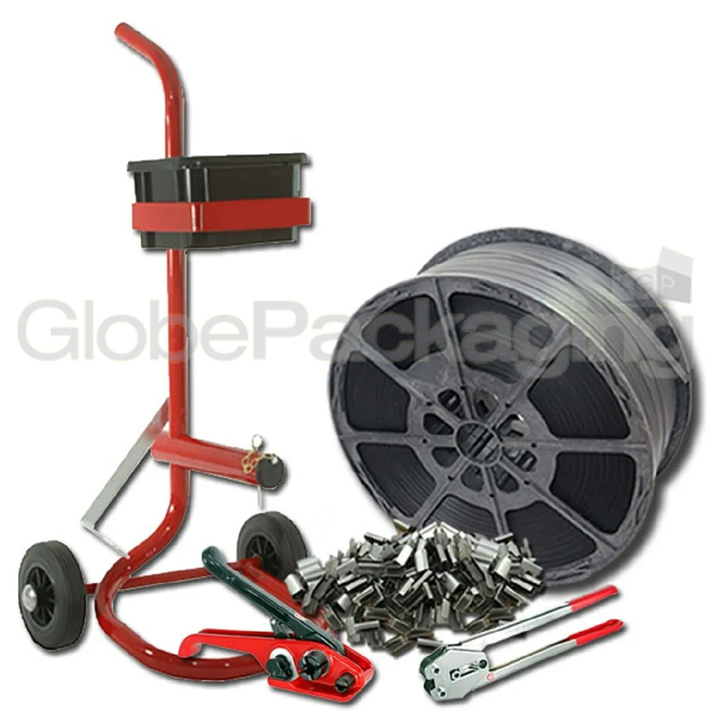 Heavy Duty FULL Pallet Strapping Banding Kit Pack 006
